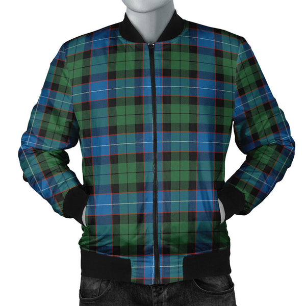 Hunter Ancient Clan Badge Tartan Bomber Jacket