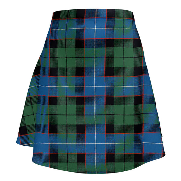 Hunter Ancient Clan Badge Tartan Flared Skirt
