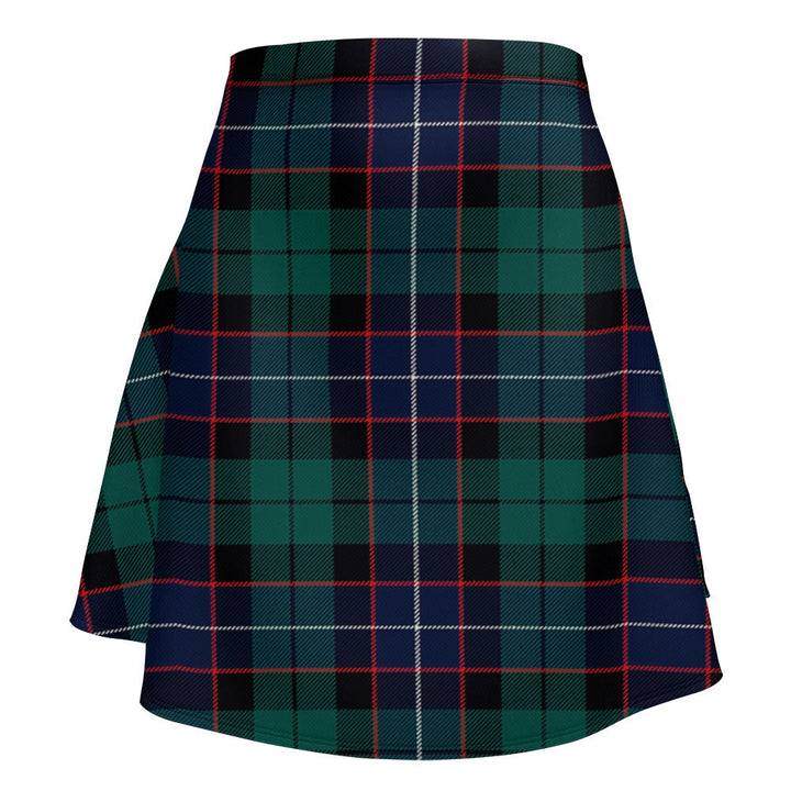 Hunter Modern Clan Badge Tartan Flared Skirt