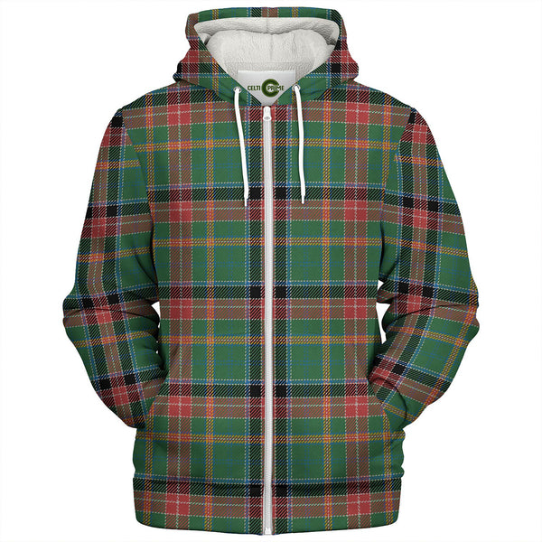 Hunter Old Ancient Tartan Sherpa Hoodie