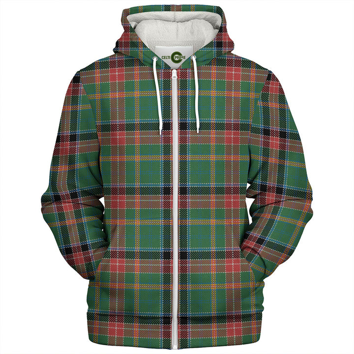 Hunter Old Ancient Tartan Sherpa Hoodie