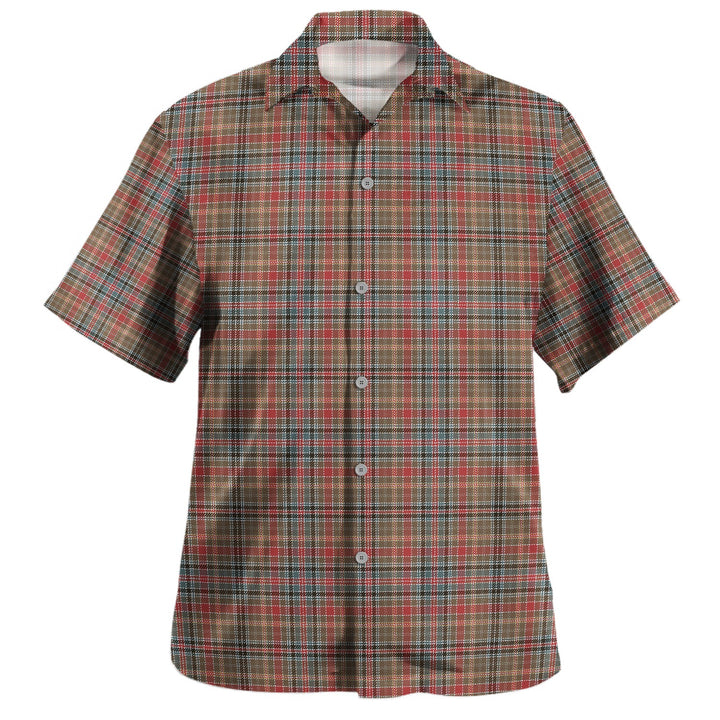 Hunter Old 2 Weathered Tartan Hawaiian Shirt
