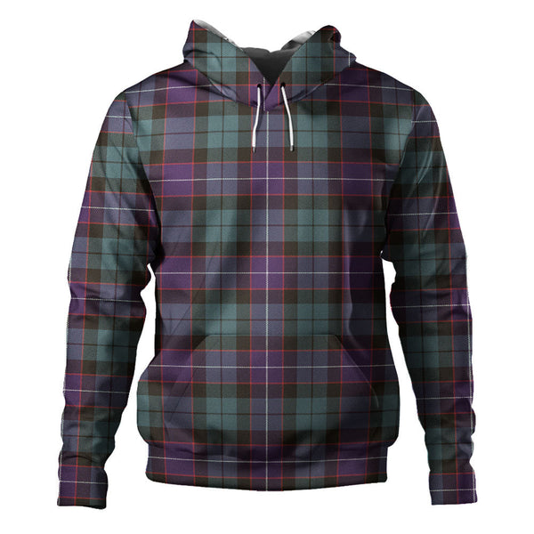 Hunter Weathered Clan Badge Tartan Hoodie