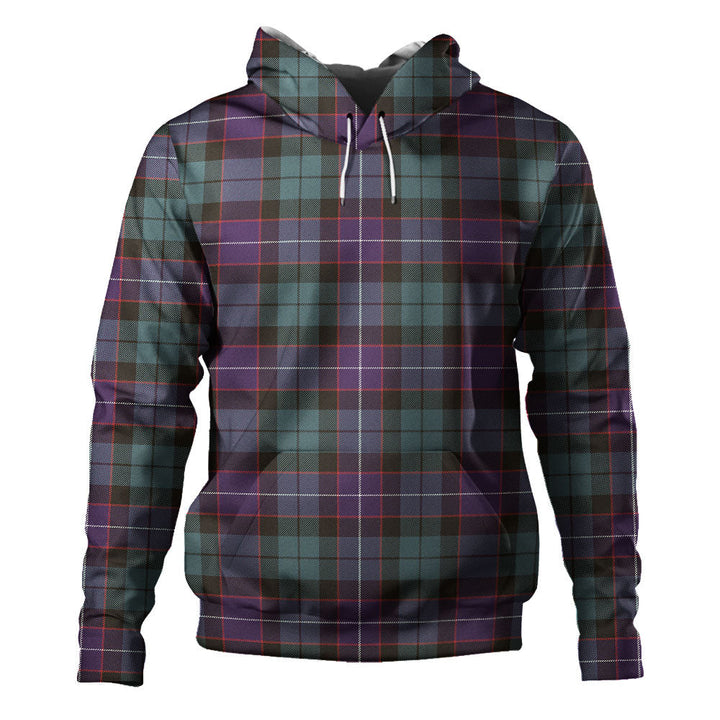 Hunter Weathered Clan Badge Tartan Hoodie