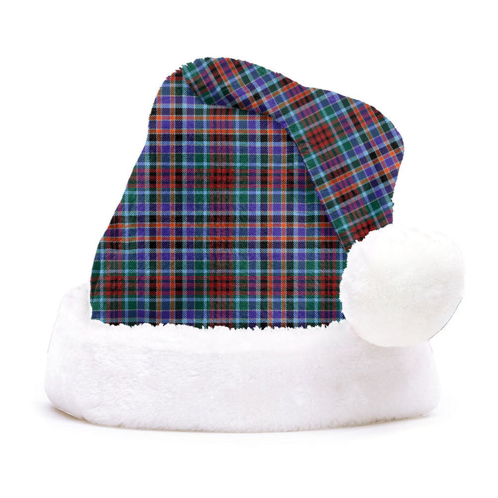 Huntly Modern Clan Badge Tartan Plush Christmas Hat