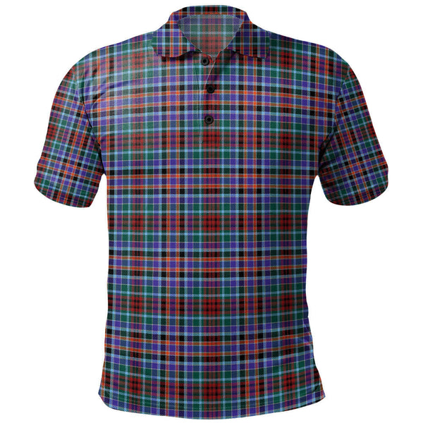 Huntly Modern Clan Badge Tartan Polo Shirt
