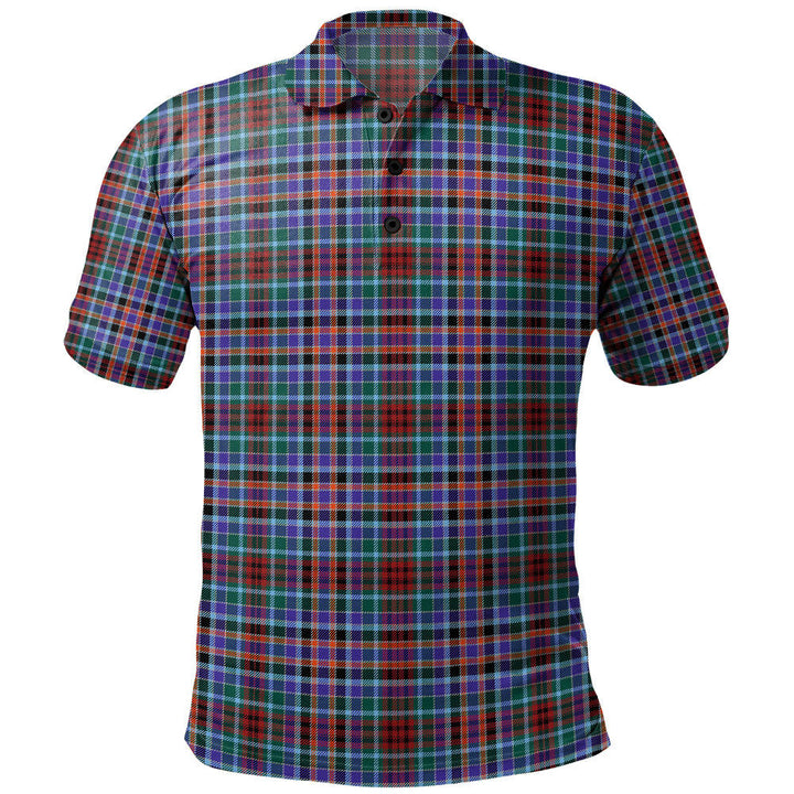 Huntly Modern Clan Badge Tartan Polo Shirt