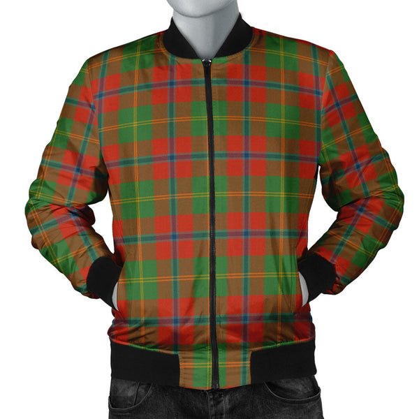 Hutcheson Ancient Clan Badge Tartan Bomber Jacket