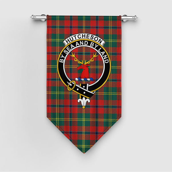 Hutcheson Modern Clan Badge Tartan Gonfalon