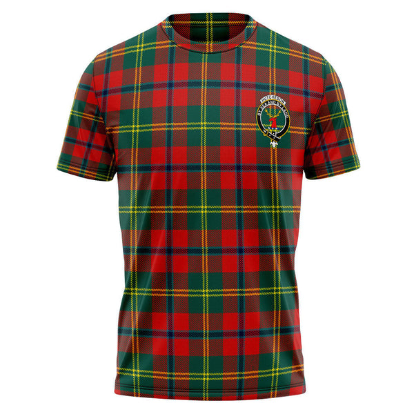 Hutcheson Modern Clan Badge Tartan T-Shirt