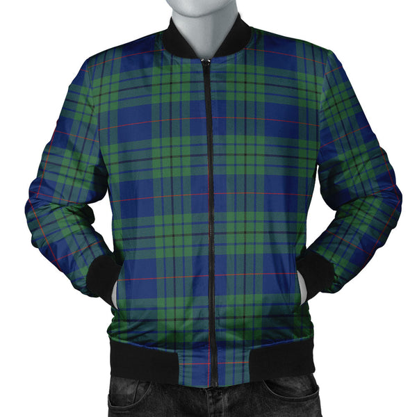 Hutton Modern Clan Badge Tartan Bomber Jacket