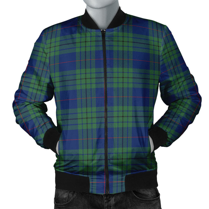 Hutton Modern Clan Badge Tartan Bomber Jacket