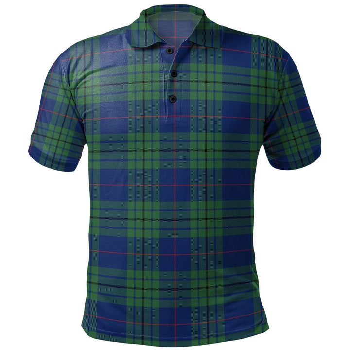 Hutton Modern Clan Badge Tartan Polo Shirt