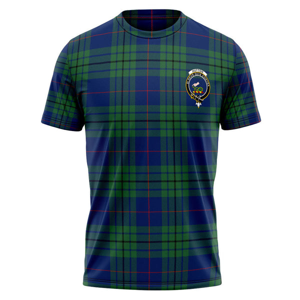 Hutton Modern Clan Badge Tartan T-Shirt