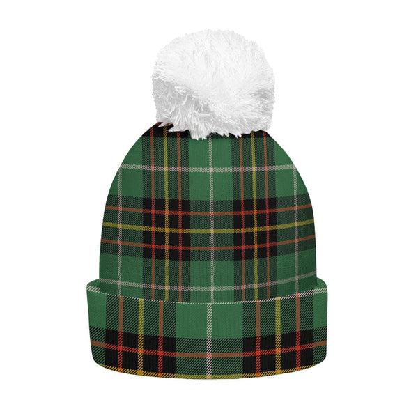 Inglis Ancient Clan Badge Tartan Bobble Beanie Hat