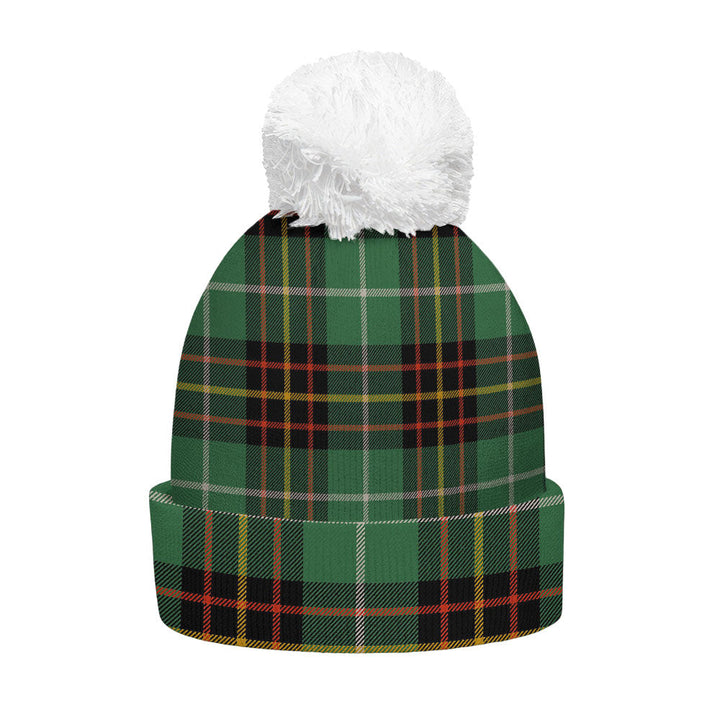Inglis Ancient Clan Badge Tartan Bobble Beanie Hat