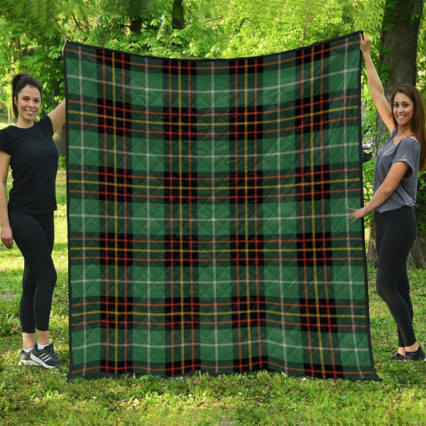 Inglis Ancient Clan Badge Tartan Premium Quilt