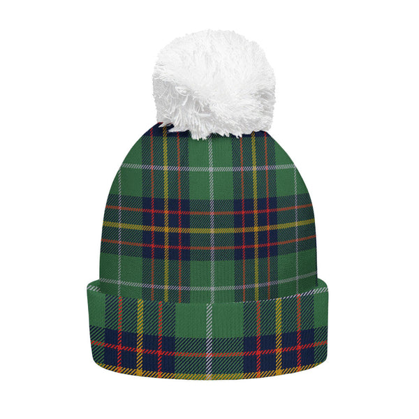 Inglis Modern Clan Badge Tartan Bobble Beanie Hat
