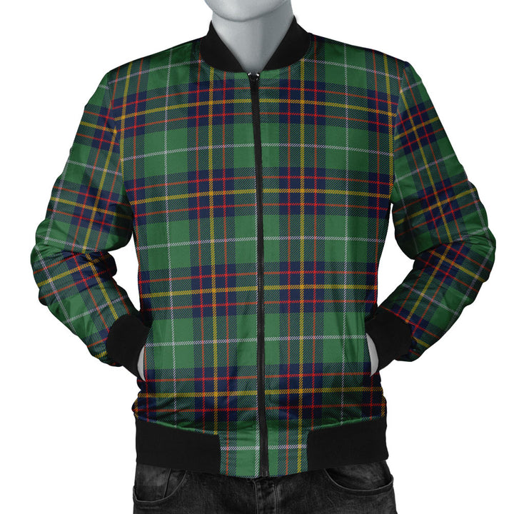 Inglis Modern Clan Badge Tartan Bomber Jacket