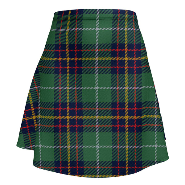 Inglis Modern Clan Badge Tartan Flared Skirt