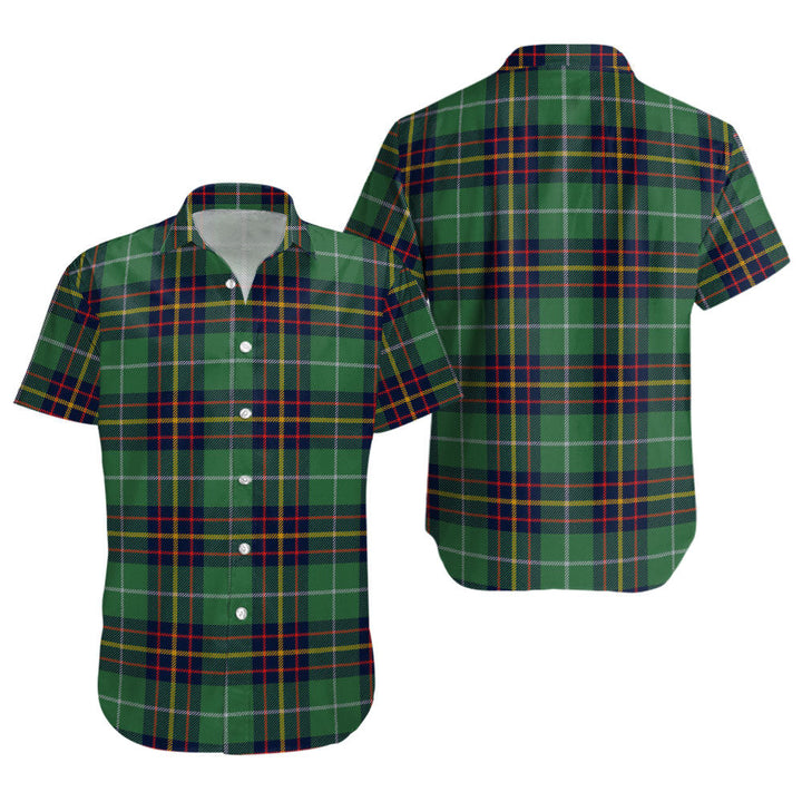 Inglis Modern Clan Badge Tartan Short Sleeve Shirt