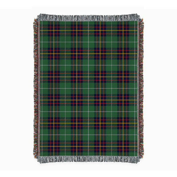 Inglis Modern Clan Badge Tartan Woven Blanket