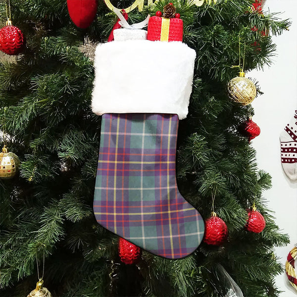 Inglis Weathered Clan Badge Tartan Christmas Stocking