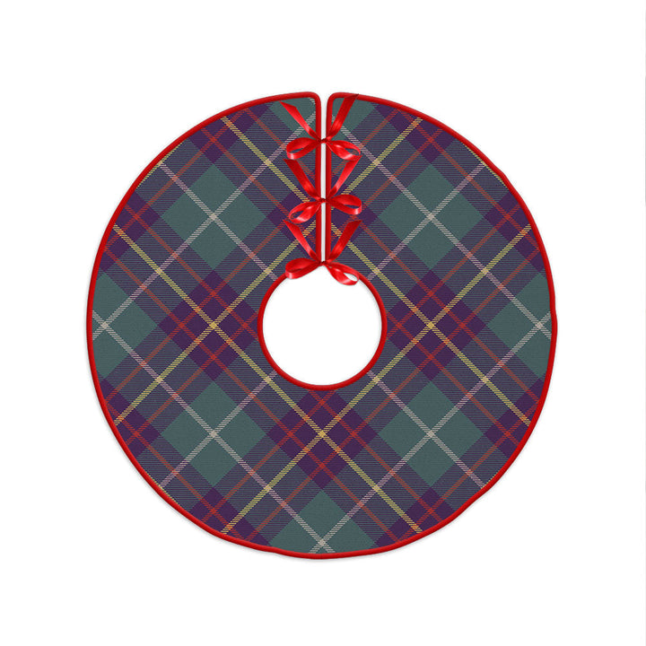 Inglis Weathered Clan Badge Tartan Christmas Tree Skirt