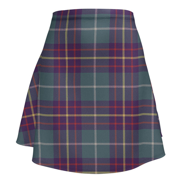 Inglis Weathered Clan Badge Tartan Flared Skirt
