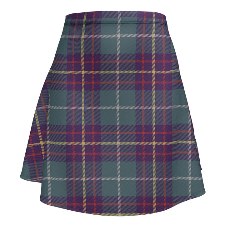 Inglis Weathered Clan Badge Tartan Flared Skirt