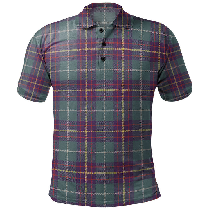 Inglis Weathered Clan Badge Tartan Polo Shirt