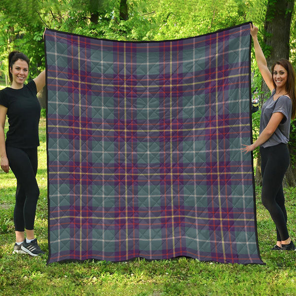 Inglis Weathered Clan Badge Tartan Premium Quilt