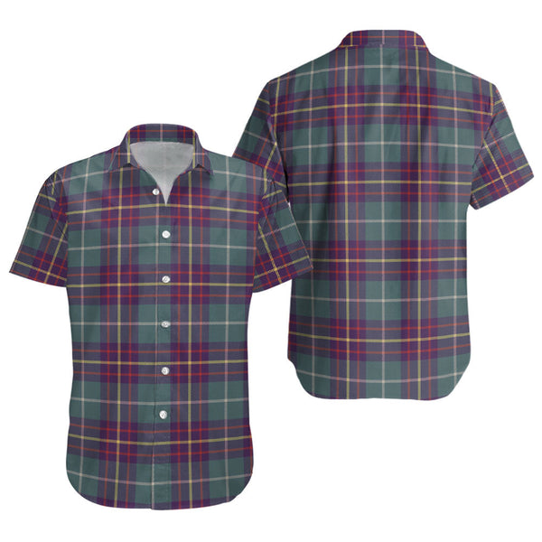 Inglis Weathered Clan Badge Tartan Short Sleeve Shirt