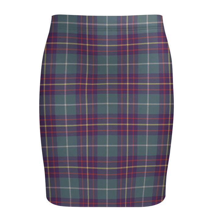 Inglis Weathered Tartan Fitted Skirt