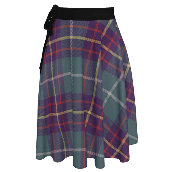 Inglis Weathered Tartan Wrap Skirt