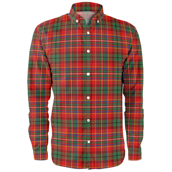 Innes Clan Badge Tartan Long Sleeve Shirt