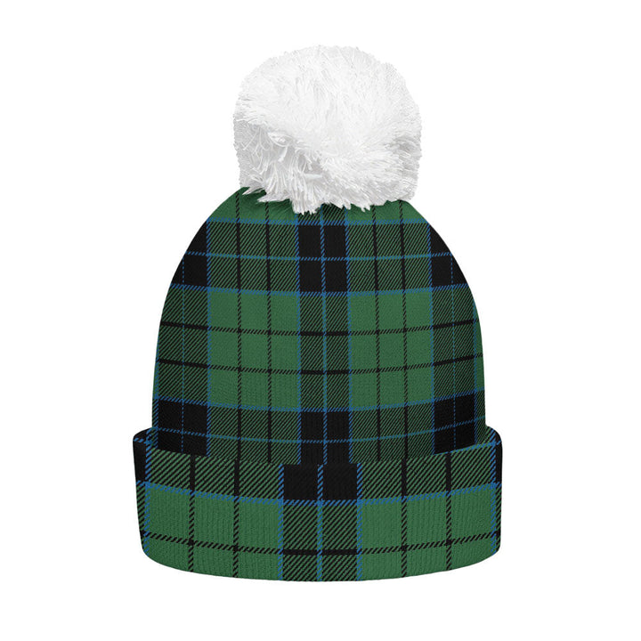Innes (Georgina) Clan Badge Tartan Bobble Beanie Hat