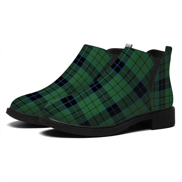 Innes (Georgina) Tartan Flat Ankle Boots