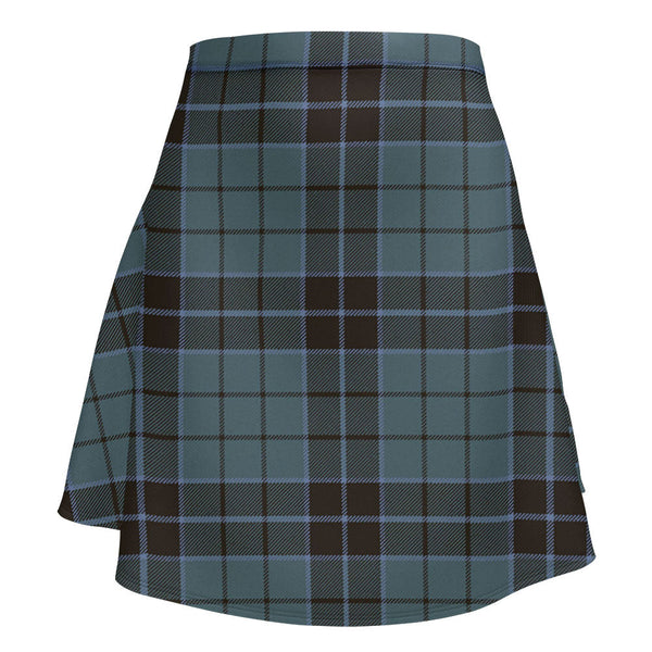Innes (Georgina) Weathered Clan Badge Tartan Flared Skirt