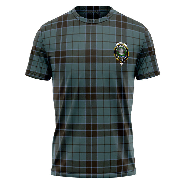 Innes (Georgina) Weathered Clan Badge Tartan T-Shirt