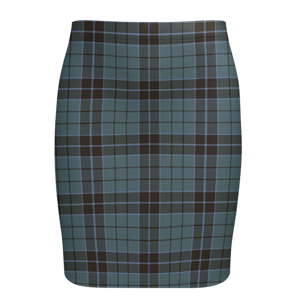 Innes (Georgina) Weathered Tartan Fitted Skirt