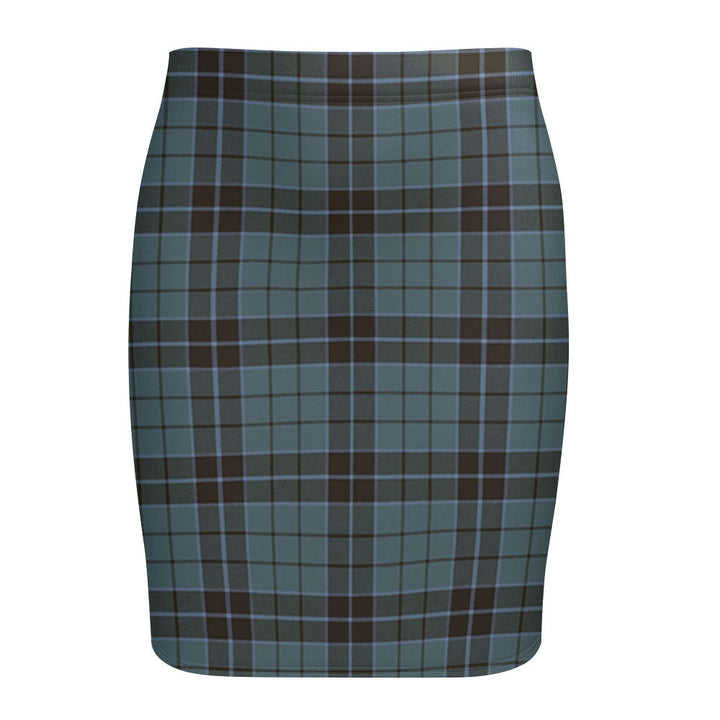 Innes (Georgina) Weathered Tartan Fitted Skirt