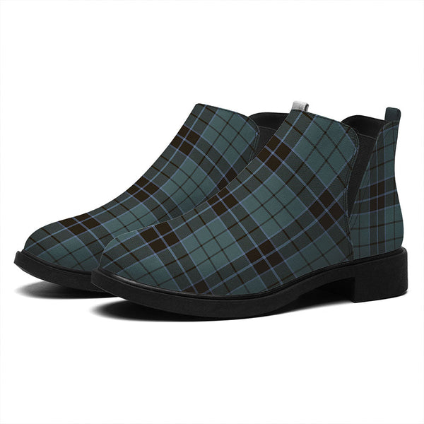 Innes (Georgina) Weathered Tartan Flat Ankle Boots