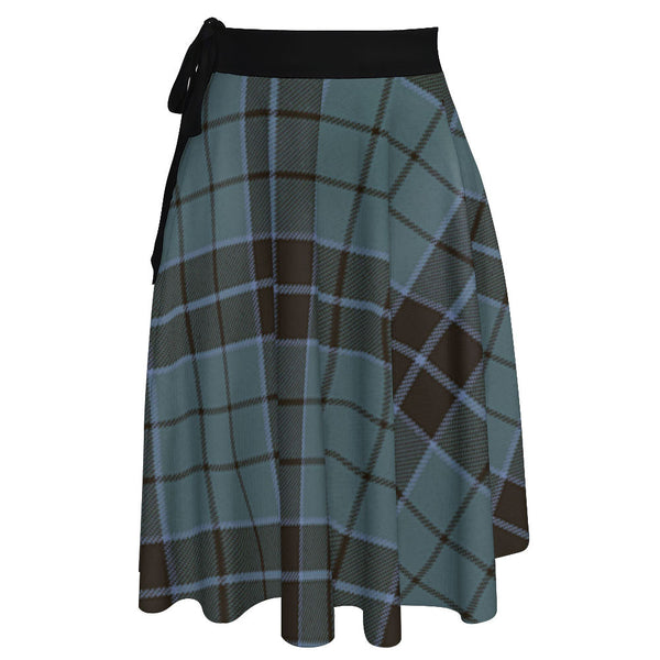 Innes (Georgina) Weathered Tartan Wrap Skirt