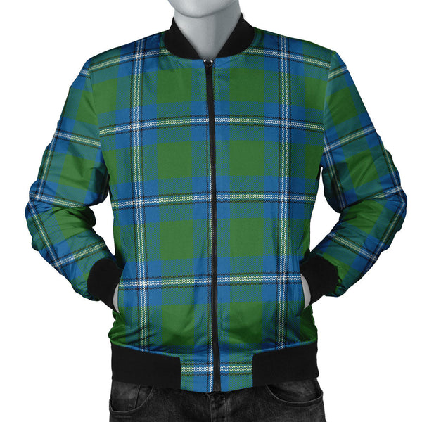 Irvine Ancient Clan Badge Tartan Bomber Jacket