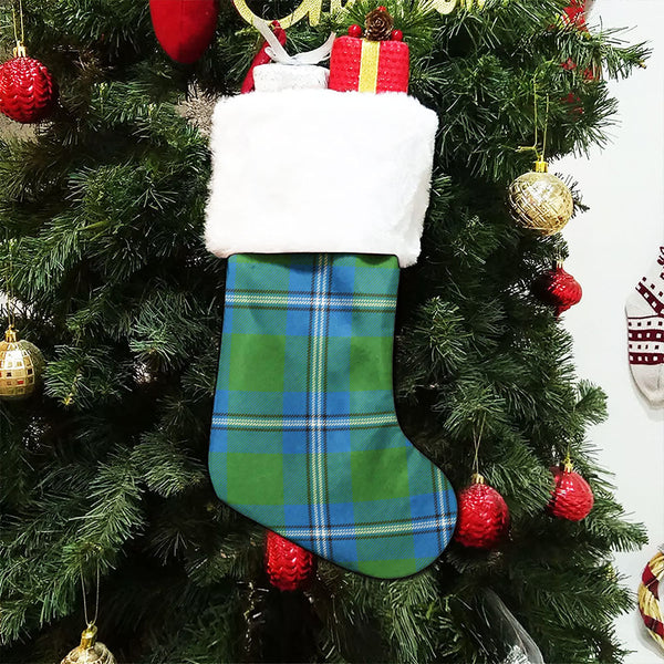 Irvine Ancient Clan Badge Tartan Christmas Stocking