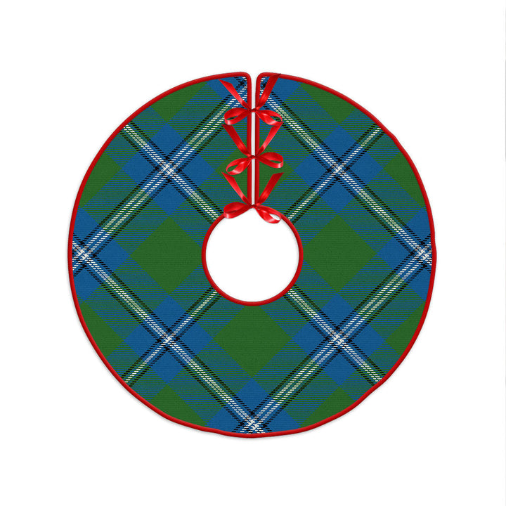 Irvine Ancient Clan Badge Tartan Christmas Tree Skirt