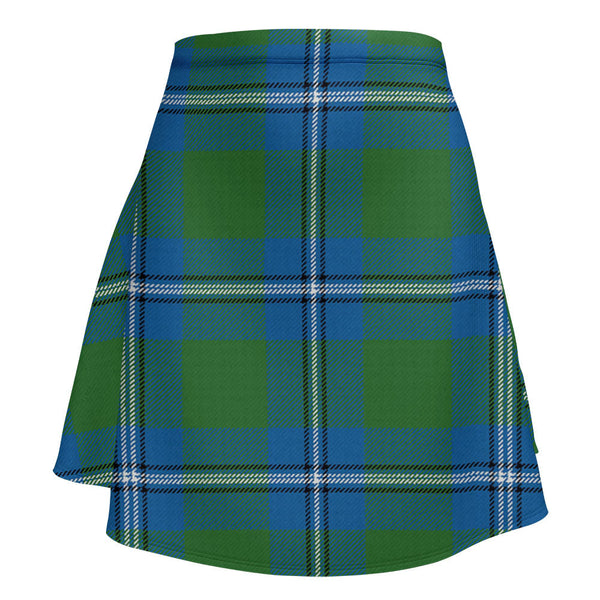Irvine Ancient Clan Badge Tartan Flared Skirt