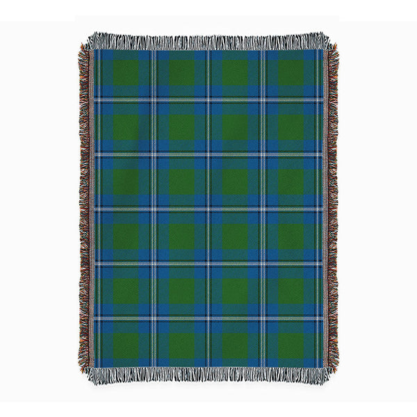 Irvine Ancient Clan Badge Tartan Woven Blanket