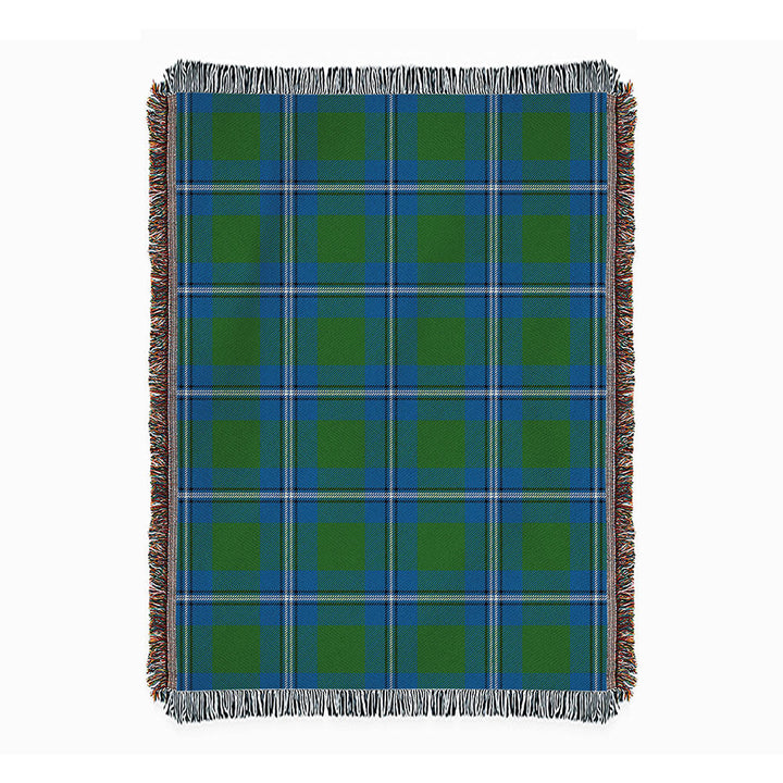 Irvine Ancient Clan Badge Tartan Woven Blanket